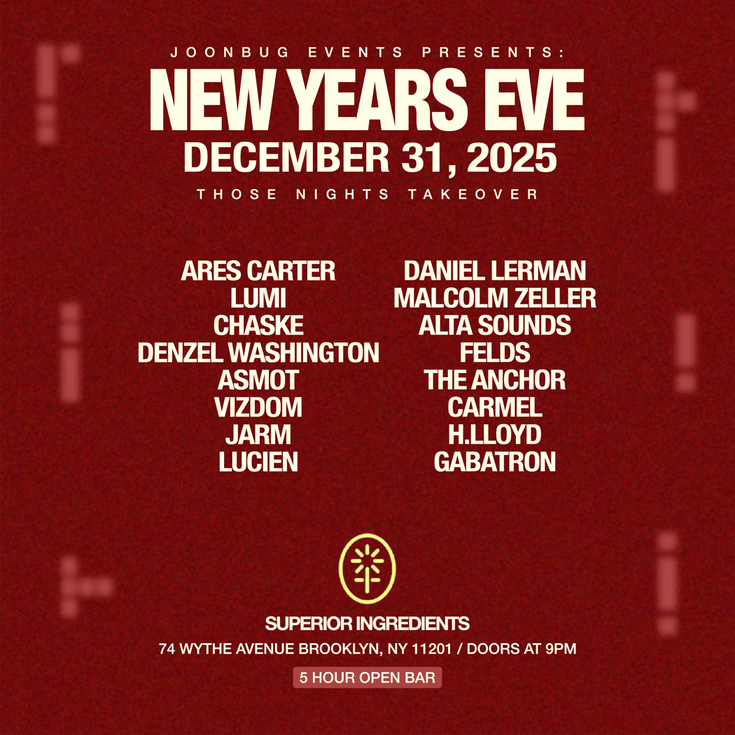 JOONBUG NYE 2026 2